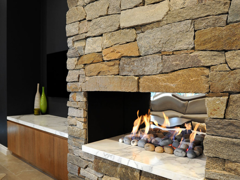 Plastering project Hawthorne - Fireplace