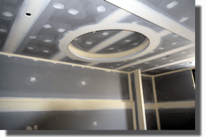Plasterboard setting