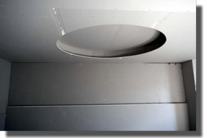 Plasterboard sheeting