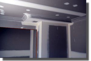 Plastering service - cornice installation