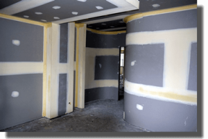 Service - plasterboard setting