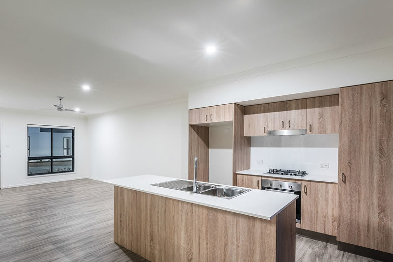 Richlands Townhouses - Kitchen and Living Room